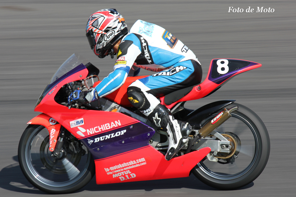 J-GP3 #8 TGR  藤井 岳  Honda RS125R