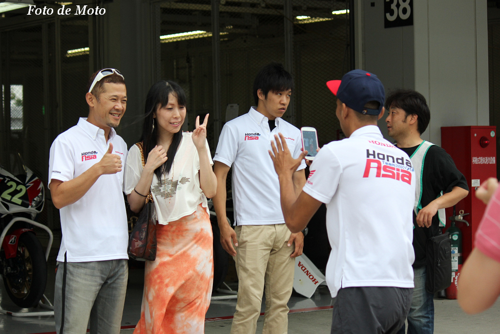 #22 Honda Team Asia 玉田 誠 Tamada Makoto 長島哲太 Nagashima Tetsuta AZLAN SHAH B.KAMARUZAMAN Honda CBR1000RR