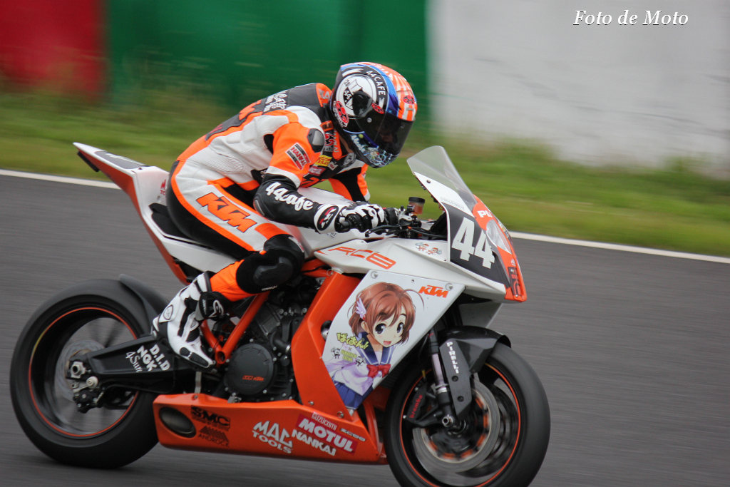 #44 KTM HAMAGUCHI BAKUON RACING 藤島 翔太 大樂 達也 浜口 喜博 KTM RC8R