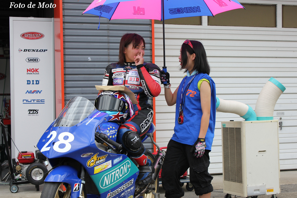 J-GP3 #14 オールスターモータースポーツ 三好 菜摘 Miyoshi Natsumi Honda NSF250R
