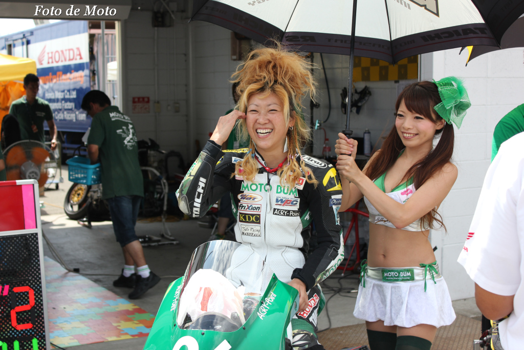 J-GP3 #26 モトバムwithヒポポタマス 高杉 奈緒子 Takasugi Naoko Honda NSF250R