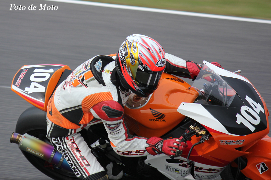 JSB1000 #104 TOHO Racing with MORIWAKI  山口 辰也 Yamaguchi Tatsuya Honda CBR1000RR