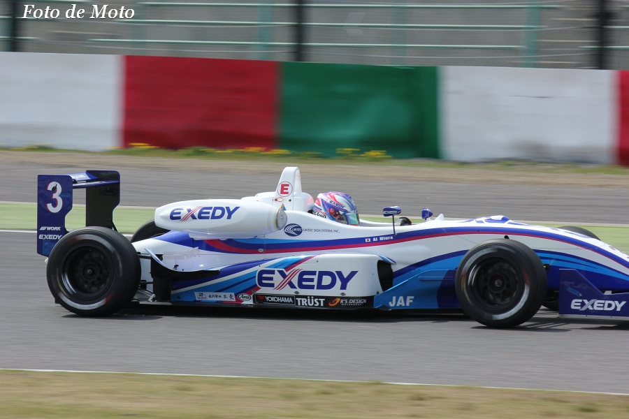 F3 #3 EXEDY RACING F307 三浦 愛 Miura Ai  Dallara F307