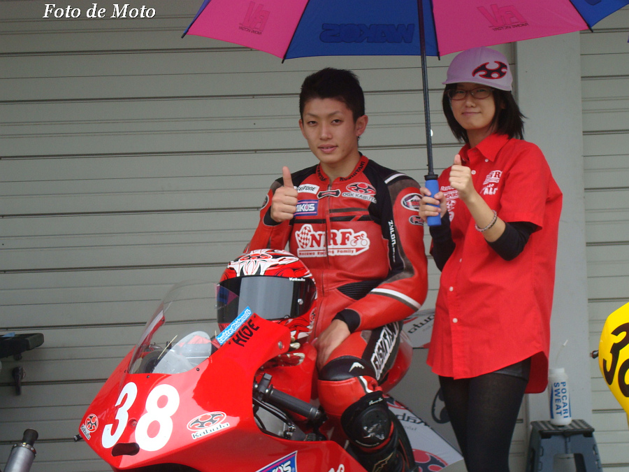 J-GP3 #38 ノザワレーシングファミリー 野澤 秀典 Honda NSF250R