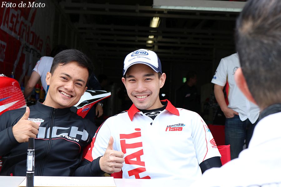 JSB1000 #70 SatuHATI.Honda Team Asia Md.Zaghwan Zaidi/Ratthapong Wilairot Honda CBR1000RR