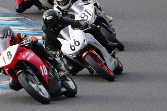 CBR250R #66 AZABU RACING with M GARAGE 山田 径 Honda CBR250R